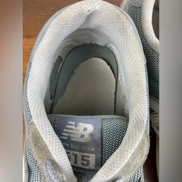 New Balance 515 Classics Grey Suede Mesh Sneakers ML515GRY Men's Size 8D. - Picture 13 of 14